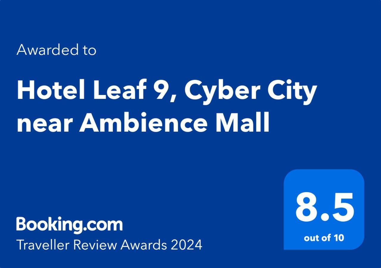 Hotel Leaf 9, Cyber City Near Ambience Mall Gurgaon Buitenkant foto